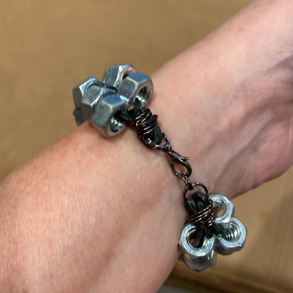 Hand Crafted Silver Bracelet - Picture 10 of 13